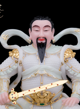 玄天上帝镇宅真武大帝汉白玉