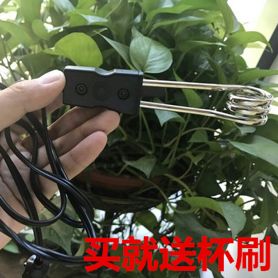 汽车加热器加热杯烧水壶12V车载热得快电热水器24V货车卡车烧开水