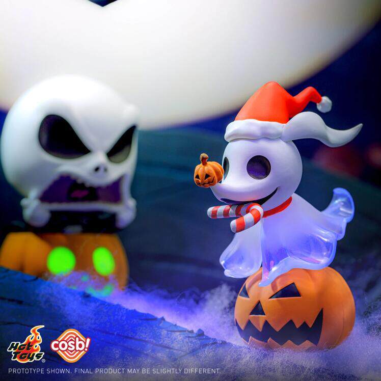 正版HotToys圣诞夜惊魂第二弹盲盒手办摆件搞怪公仔万圣节礼物女