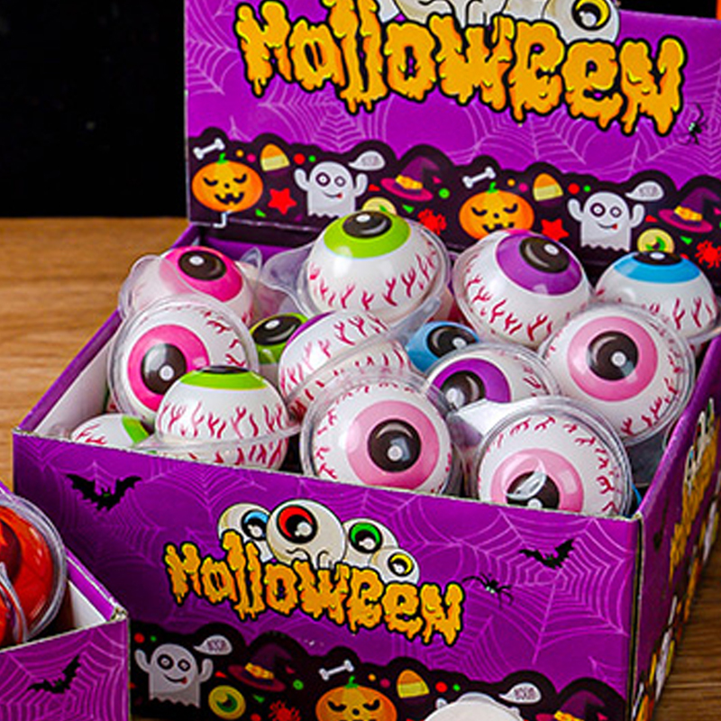 万圣节糖果可爱创意万圣卡通棒棒糖散装网红软糖儿童礼物礼盒零食 - 图2