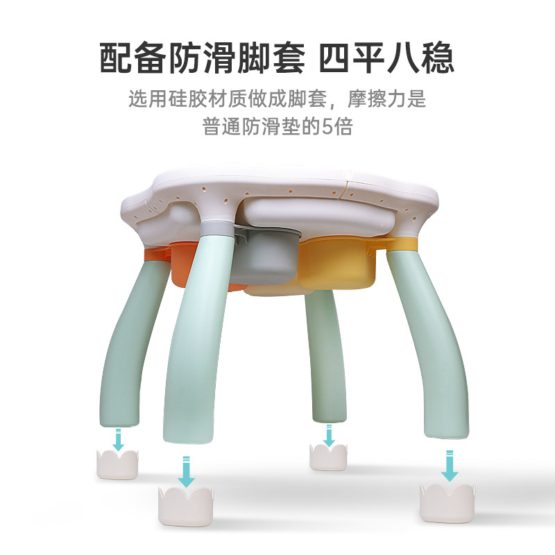 启蒙积木桌子多功能大颗粒拼装益智 启蒙玩具建构/拼插积木
