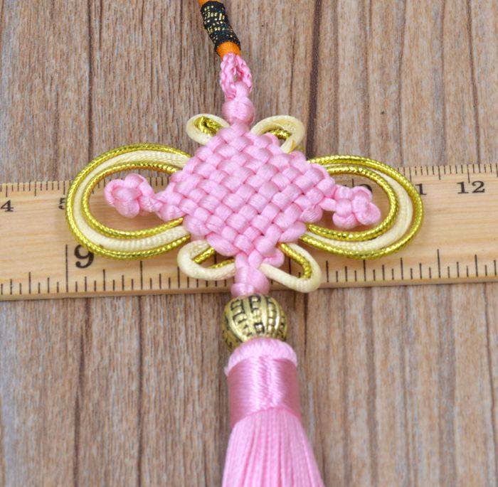 金边加珠中国结流苏穗子灯笼挂件8盘富贵金线结特色送老外礼品,淘宝优惠券,粉丝福利购,淘宝优惠卷