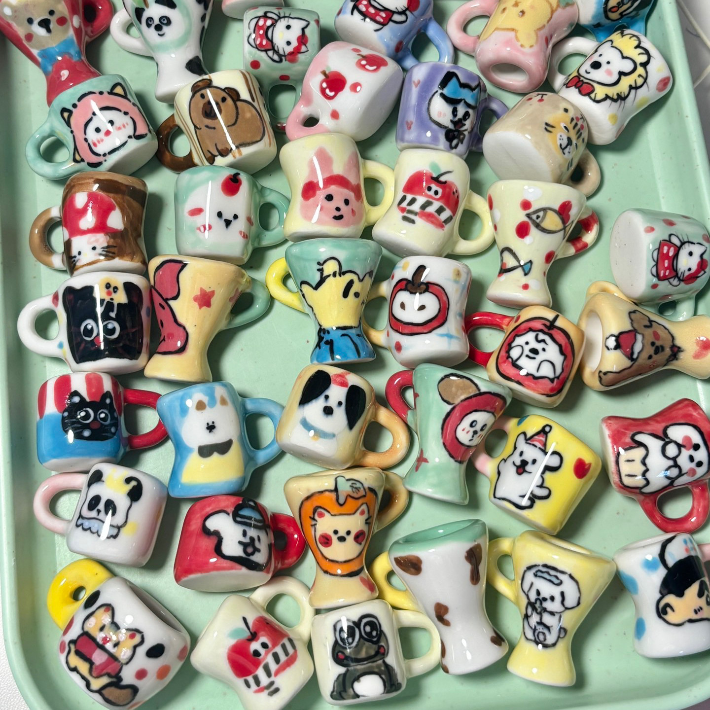 景德镇陶瓷冰箱贴纯手绘花瓶小茶壶冰箱贴花瓶款非遗特色,淘宝优惠券,粉丝福利购,淘宝优惠卷