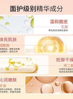 果酸身体乳液烟酰胺补水保湿全身滋润男女通用持久留香鸡皮肤粗糙