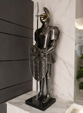 创意落地摆件商场迎宾罗马武士