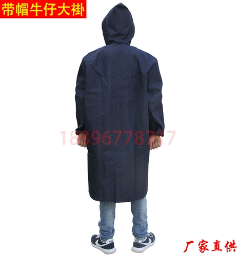 Хлопковая джинсовая униформа медсестры, комбинезон подходит для мужчин и женщин, лонгслив, делается под заказ