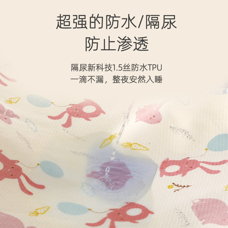 婴儿隔尿垫宝宝防水可洗防滑透气水洗大尺寸月经姨妈秋冬隔夜床垫,淘宝优惠券,粉丝福利购,淘宝优惠卷