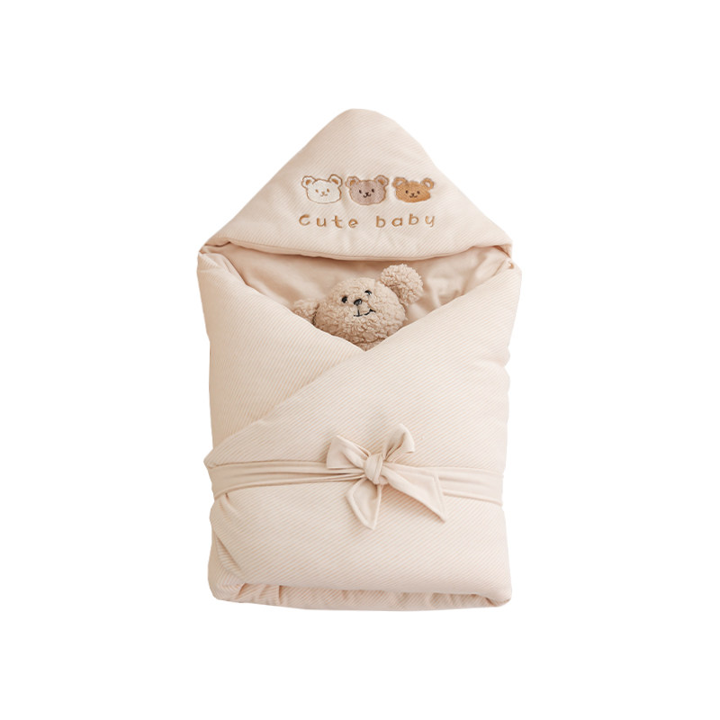 婴儿抱被纯棉秋冬初生宝宝棉花包被新生儿产房襁褓防惊吓四季通用,淘宝优惠券,粉丝福利购,淘宝优惠卷