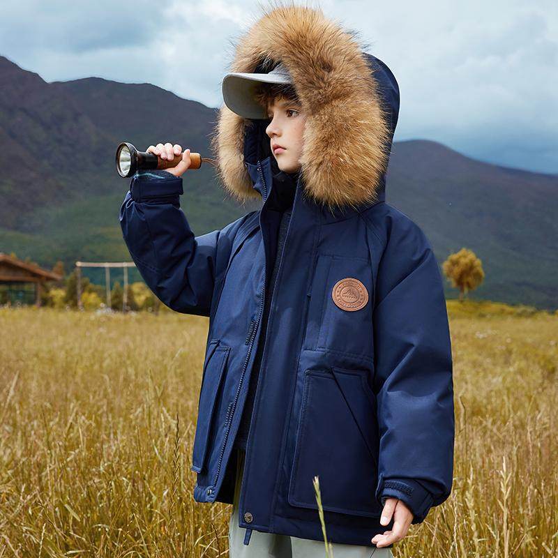 儿童羽绒服男童中长款2025冬季新款派克服女大童加厚保暖亲子外套,淘宝优惠券,粉丝福利购,淘宝优惠卷