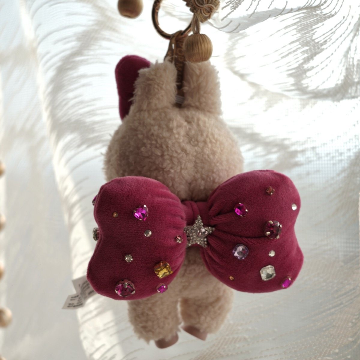 适用于拉布布labubu娃衣服蝴蝶结水钻可爱一代二代三代搪胶套装,淘宝优惠券,粉丝福利购,淘宝优惠卷