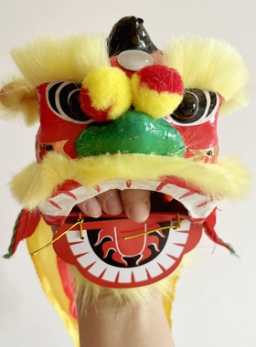 套手玩舞狮子醒狮diy手工材料包