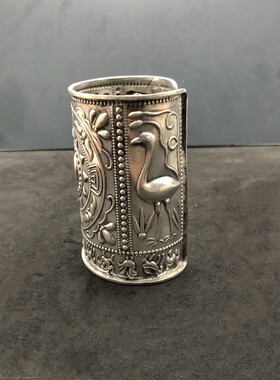 苗银手镯纯手工镯子男女同款