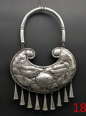 项圈演出服餐厅苗族银饰