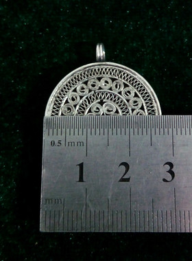 贵州耳环纯手工制作银饰满99包邮