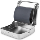 Металлический 70 -миллиметровый держатель сигарет ручной работы ручной работы ручной работы ручной работы с ручной съемкой.