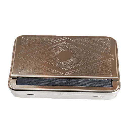 Длинный металлический портсигар, аксессуары ручной работы, 110мм