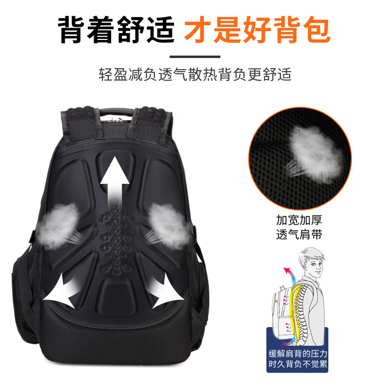 商务15.6寸笔记本电脑背包带密码锁出差旅行防水双肩包大容量书包,淘宝优惠券,粉丝福利购,淘宝优惠卷