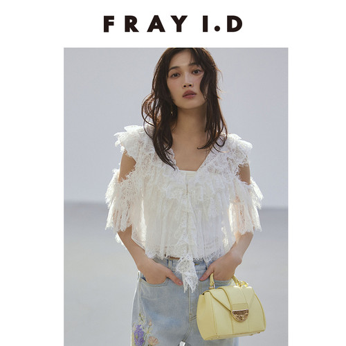 FRAY I.D2025春夏新品优雅时尚方形仿皮搭扣手提单肩包FWGB251310 - 图3