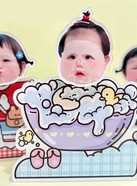 diy摇摆车载摇头摆件亚克力可爱