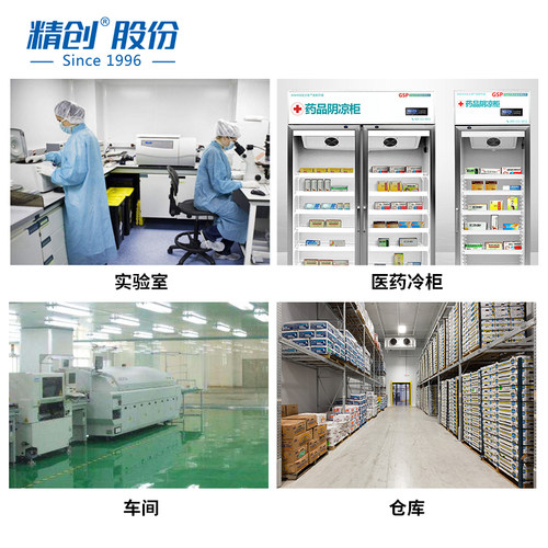 精创温湿度自动记录仪GSP-8A高精度工业温度计传感器医用冷库专用 - 图2