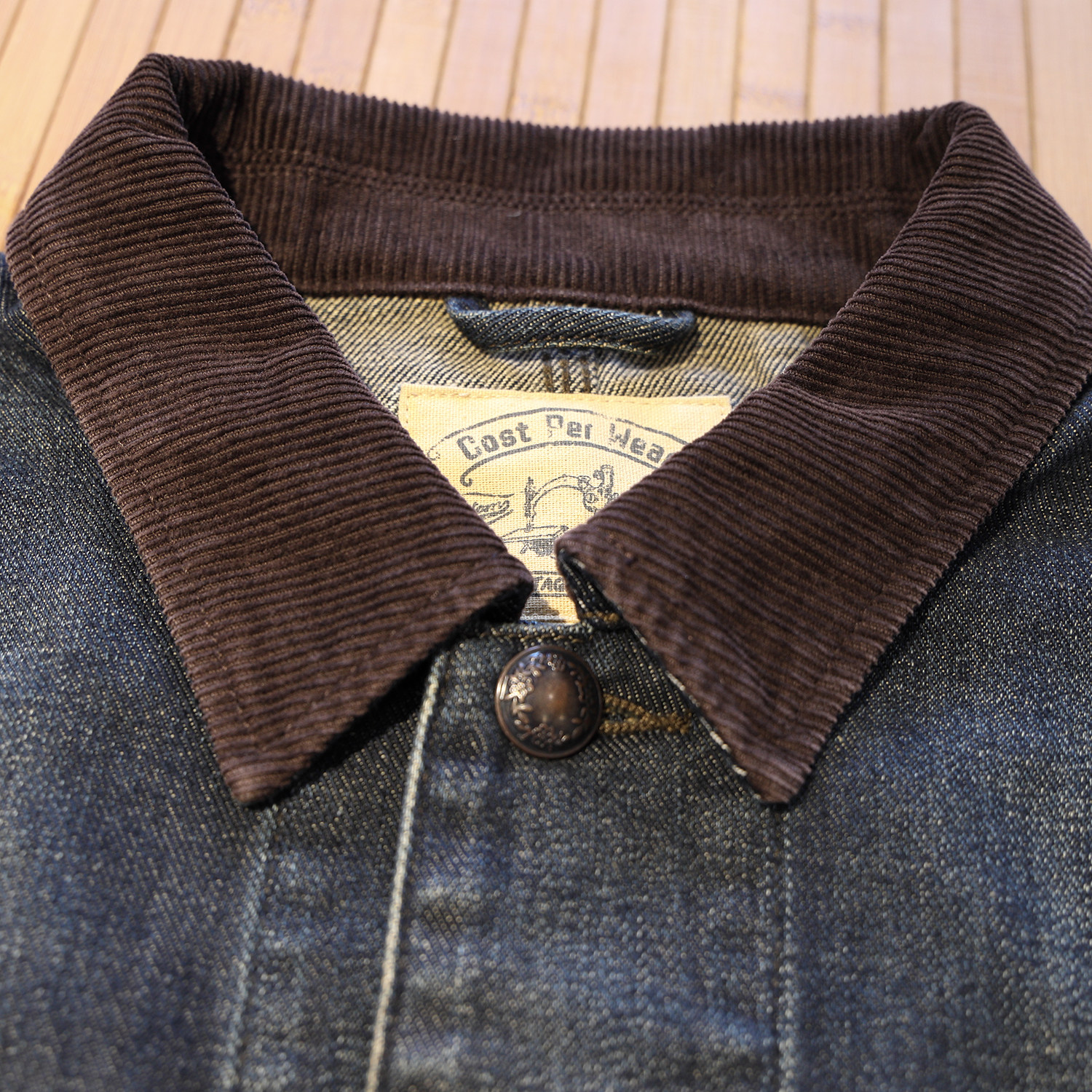 实年服工&CPW联名款工作室单件手作水洗牛仔衬衫翻领牛仔夹克外套,淘宝优惠券,粉丝福利购,淘宝优惠卷