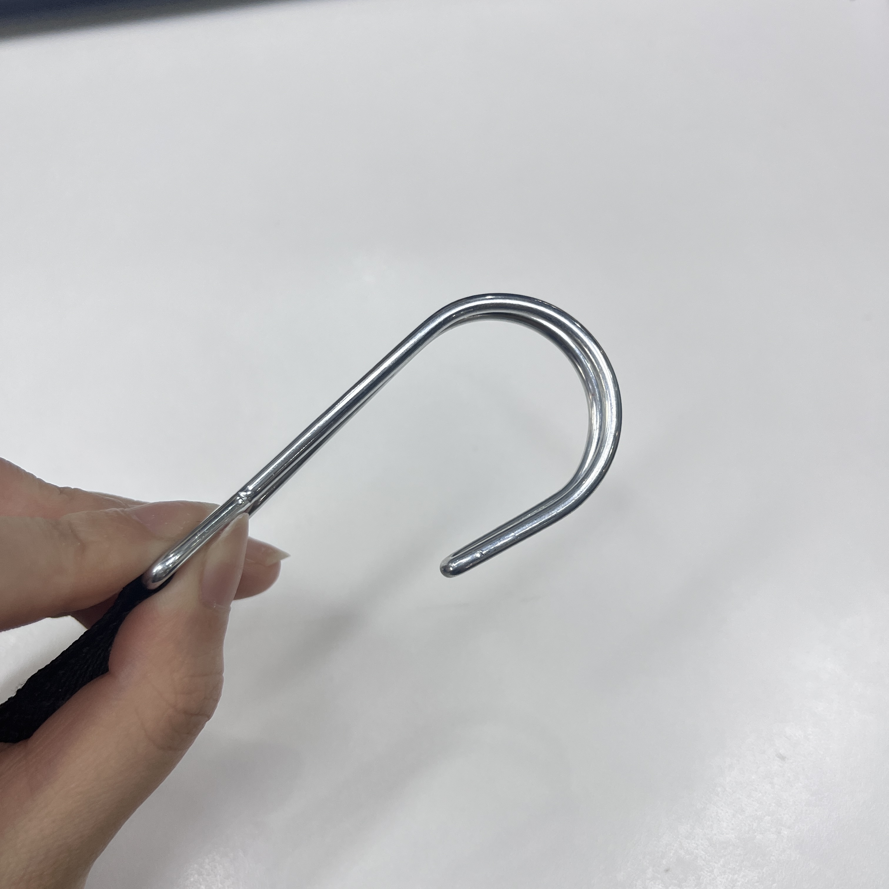 户外不锈钢电动车挂钩前置通用电瓶车自行车摩托车挂物钩强力承重 - 图2