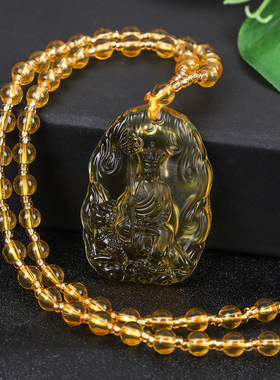 琉璃地藏王观音菩萨吊坠挂件项链