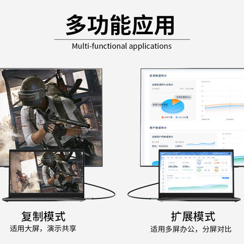 优联typec转dp线1.4转接1.2连接8K转换4K240/144Hz接头displayport雷电4/3笔记本电脑usbc外接显示器接口扩展-图1