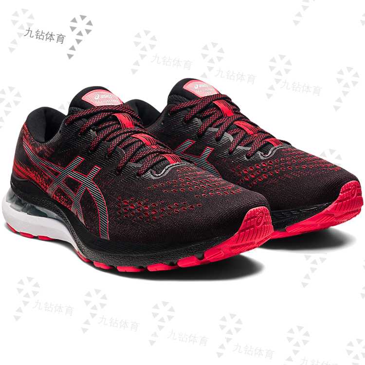 ASICS 亚瑟士KAYANO28 2E 加宽男款支撑稳定运动跑鞋1011B188-002 - 图0