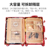 Ретро брендовый универсальный чемодан на колесиках, коробка подходит для мужчин и женщин, популярно в интернете, в корейском стиле, 20 дюймов