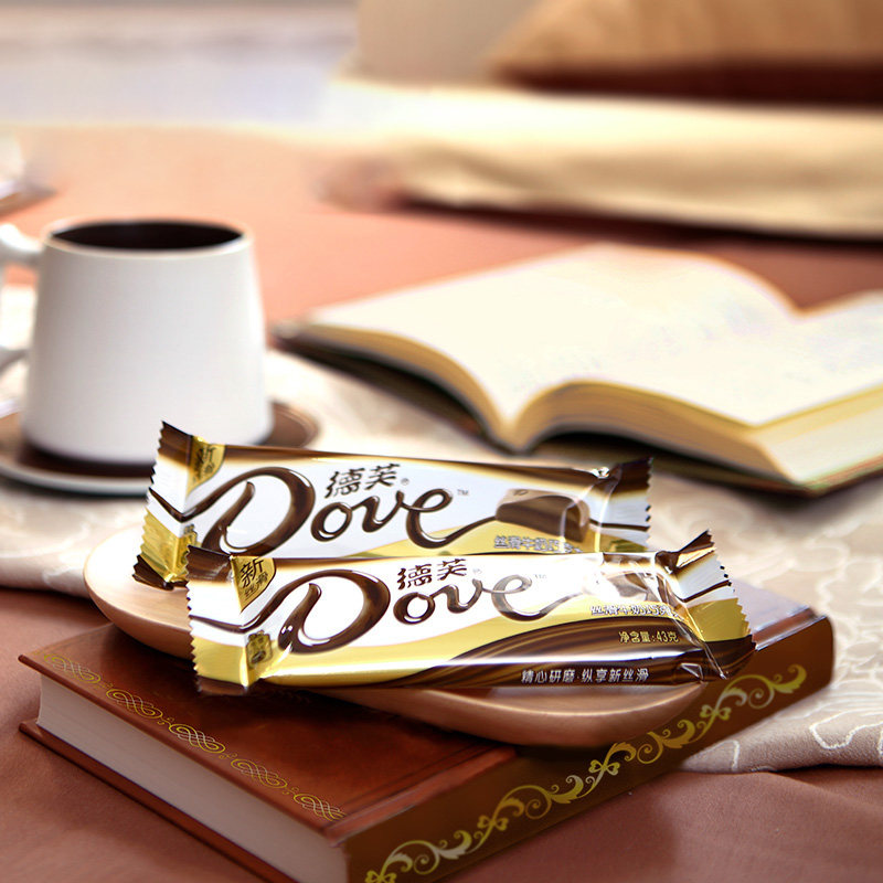 德芙巧克力43g*12条榛仁丝滑牛奶巴旦木香浓黑巧排块小吃零食送礼,淘宝优惠券,粉丝福利购,淘宝优惠卷