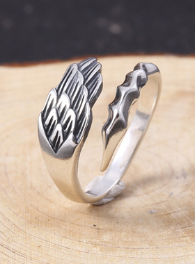 小龙潮牌银饰纯银S925男女复古