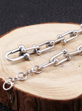 纯银韩版时尚风手链