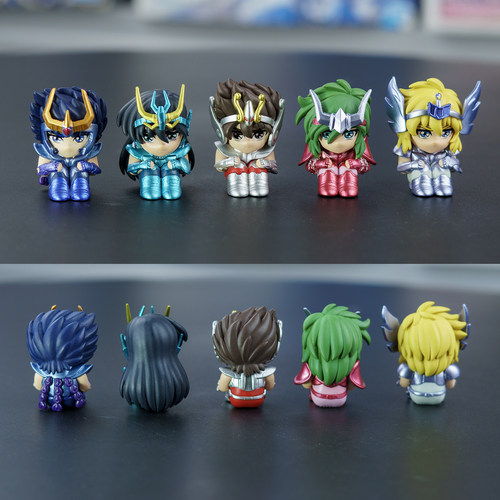 日本Bandai/万代 圣斗士五小强扭蛋 天马天龙仙女天鹅凤凰座现货 - 图0