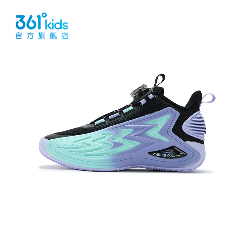 【商场同款】361童鞋男童篮球鞋2025年春季新款中大童耐磨运动鞋 - 图2