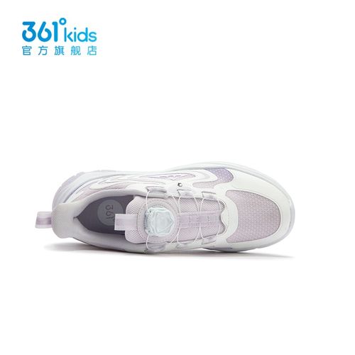 【商场同款】361童鞋 女童休闲鞋2025年秋新款儿童旋转纽扣运动鞋 - 图2