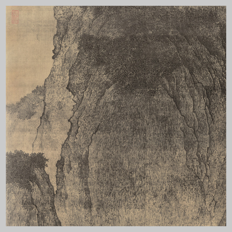 宋 范宽 溪山行旅图 国画 古代山水 客厅玄关办公室挂画 微喷复制,淘宝优惠券,粉丝福利购,淘宝优惠卷