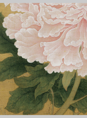五代徐熙(传)红牡丹图花鸟画