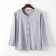ເສື້ອຍືດຜູ້ຊາຍແຂນຍາວ cardigan loungewear ຊຸດນອນບາງໆແລະ pajamas
