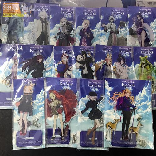【猫屋】FGO Fes2018 黑呆毛 阿比 巴御前 亚克力立牌 特价现货 - 图0