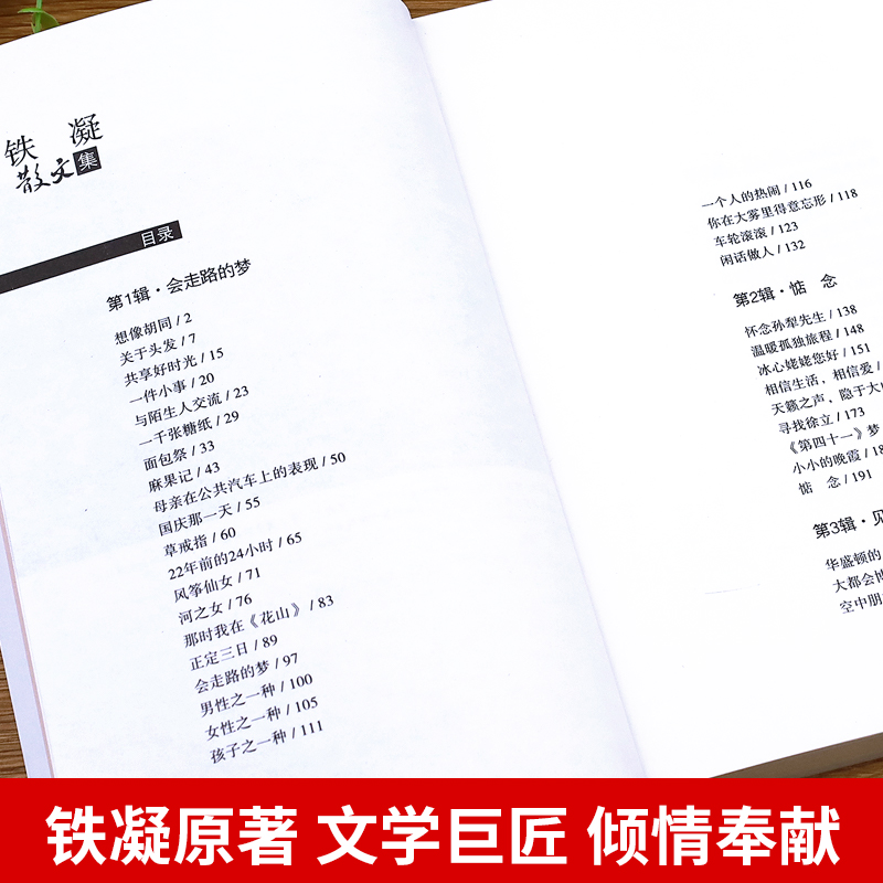 会走路的梦铁凝散文集文学作品集现代小说畅销书高等教育人民文学出版社青少年中小学生五六七八年级课外书必读老师推荐阅读书目 - 图0