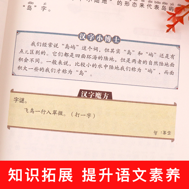 汉字的故事二年级课外书必读下册老师推荐经典书目注音版正版书图解汉字王国 小学一三年级语文阅读 写给儿童的有关汉子的故事中国 - 图2