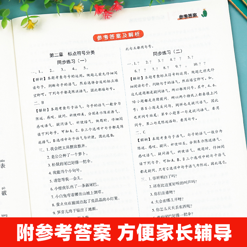 标点符号专项训练规范用法手册解读小学语文句子练习一二三四五六年级小学生通用问号句号感叹号括号省略号转述句练习基础知识强化 - 图3