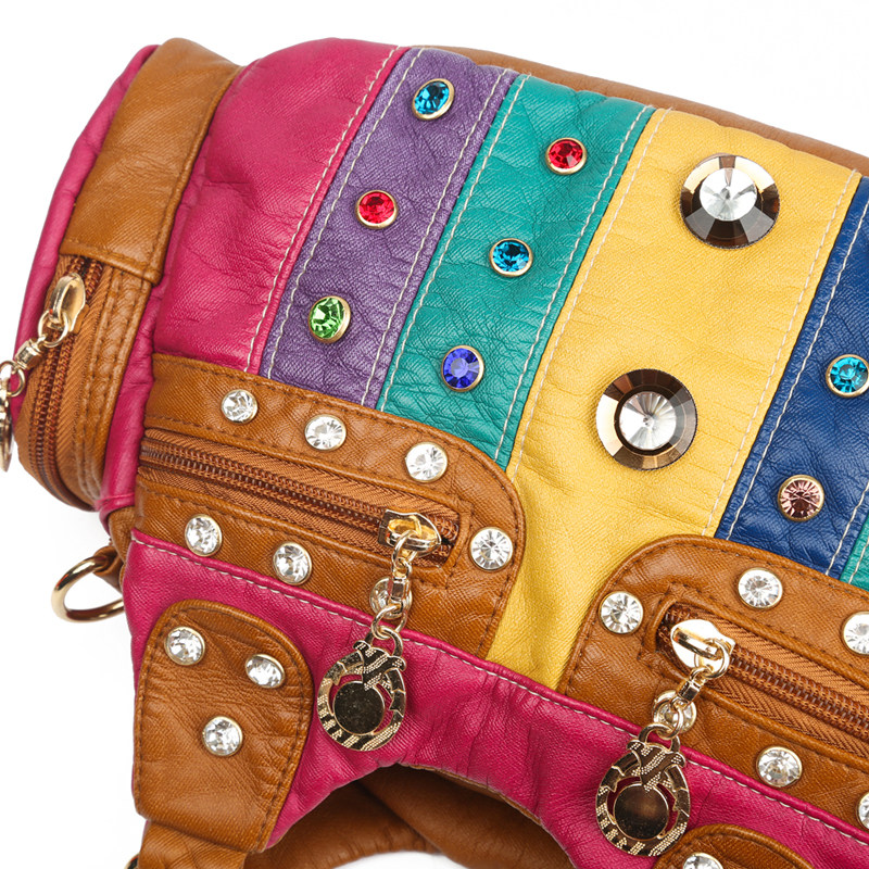 软皮包包女2026新款时尚百搭单肩斜挎包水洗皮中年女士休闲妈妈包,淘宝优惠券,粉丝福利购,淘宝优惠卷