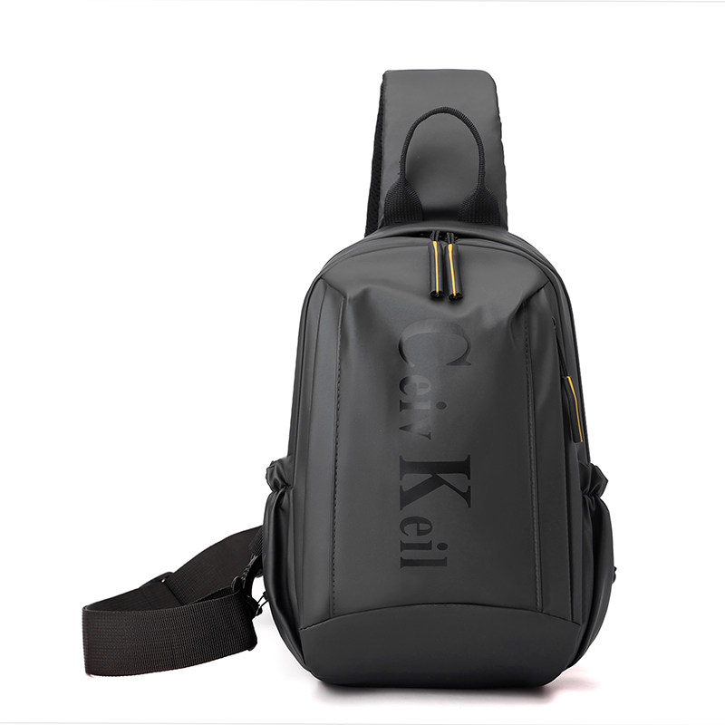 男士胸包斜挎包新款休闲大容量防水耐磨单肩多功能时尚百搭胸前包,淘宝优惠券,粉丝福利购,淘宝优惠卷