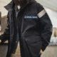 Madden workwear American mid-length navy parka windbreaker