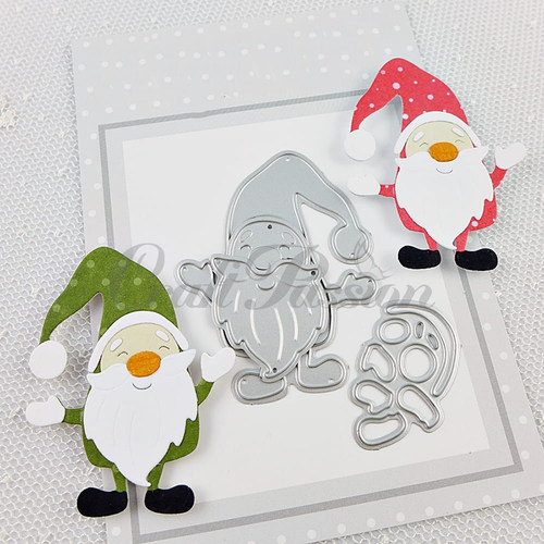 5798圣诞老人 切割模板DIY模具cutting die贺卡Scrapbook相册制作 - 图3