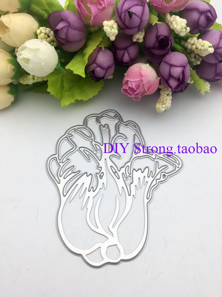 scrapbook DIY相册制作卡片 切割模具 贺卡工具  白菜N13 - 图0