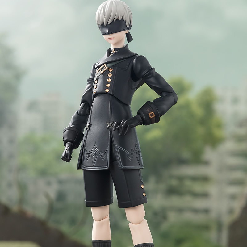 现货 万代 SHF 尼尔 自动人形Ver1 1a 尤尔哈9S NieR 成品 手办 - 图0