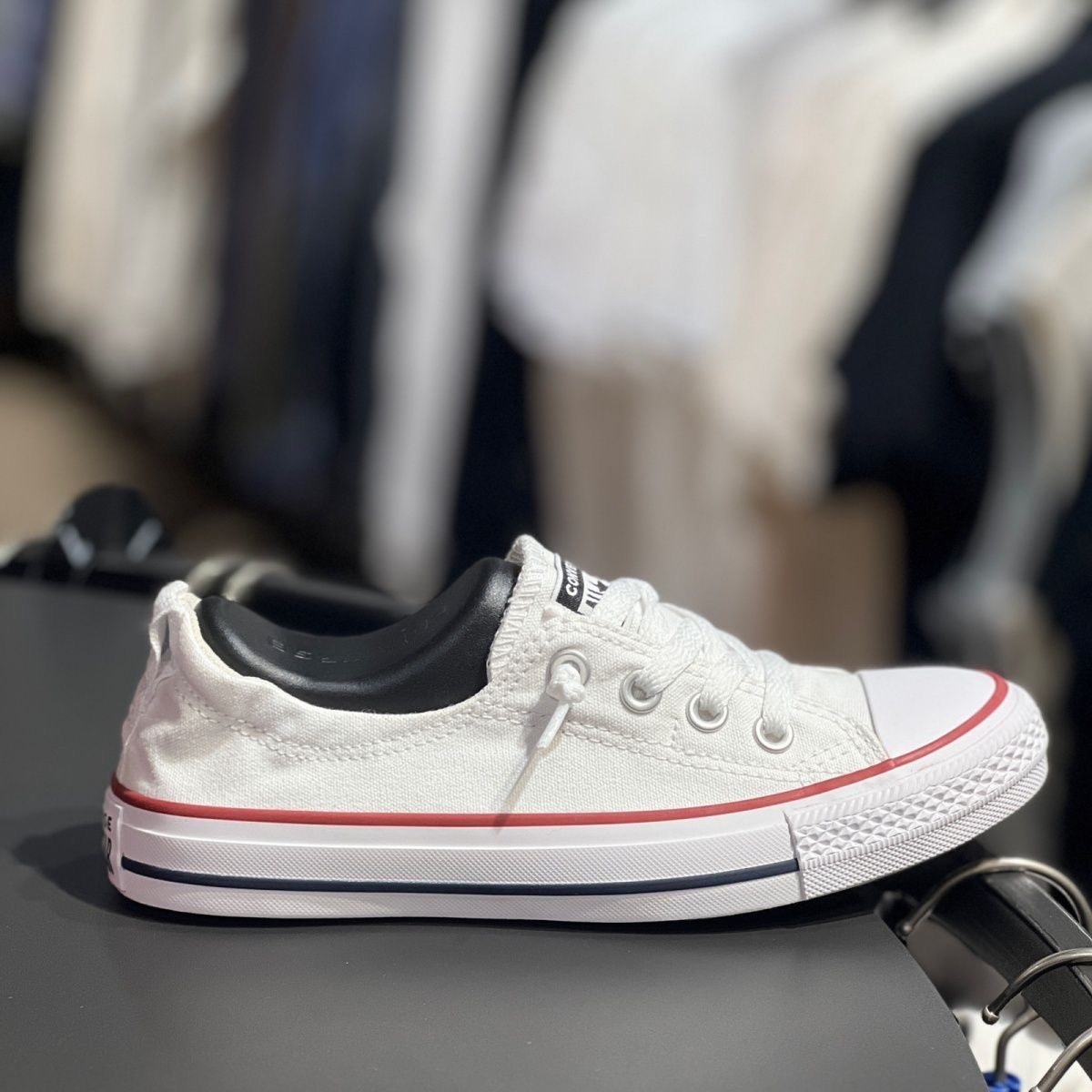 CONVERSE匡威All Star一脚蹬懒人鞋女休闲帆布小白鞋 537084C,淘宝优惠券,粉丝福利购,淘宝优惠卷